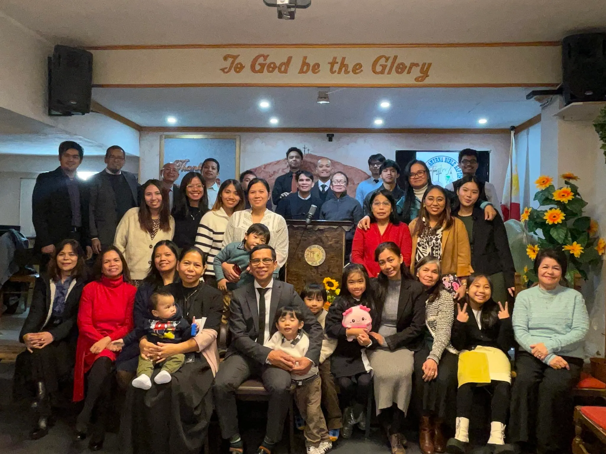 Church members photo